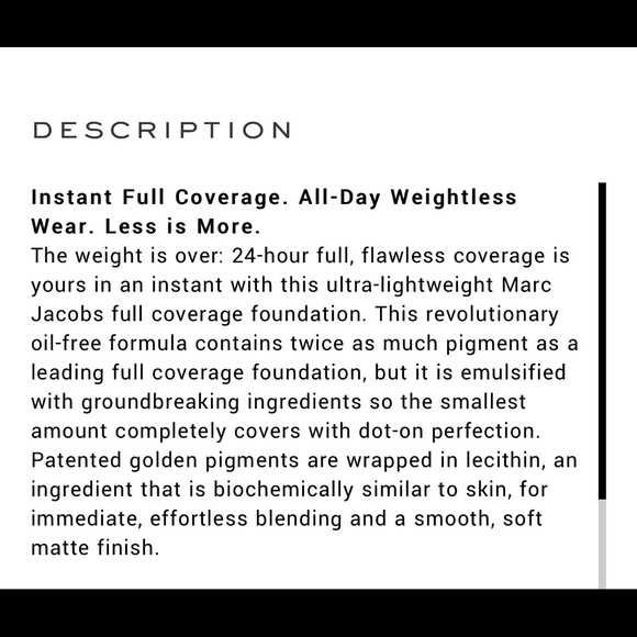 🌿 MARC JACOBS BEAUTY Re(marc)able Foundation - Picture 5 of 6
